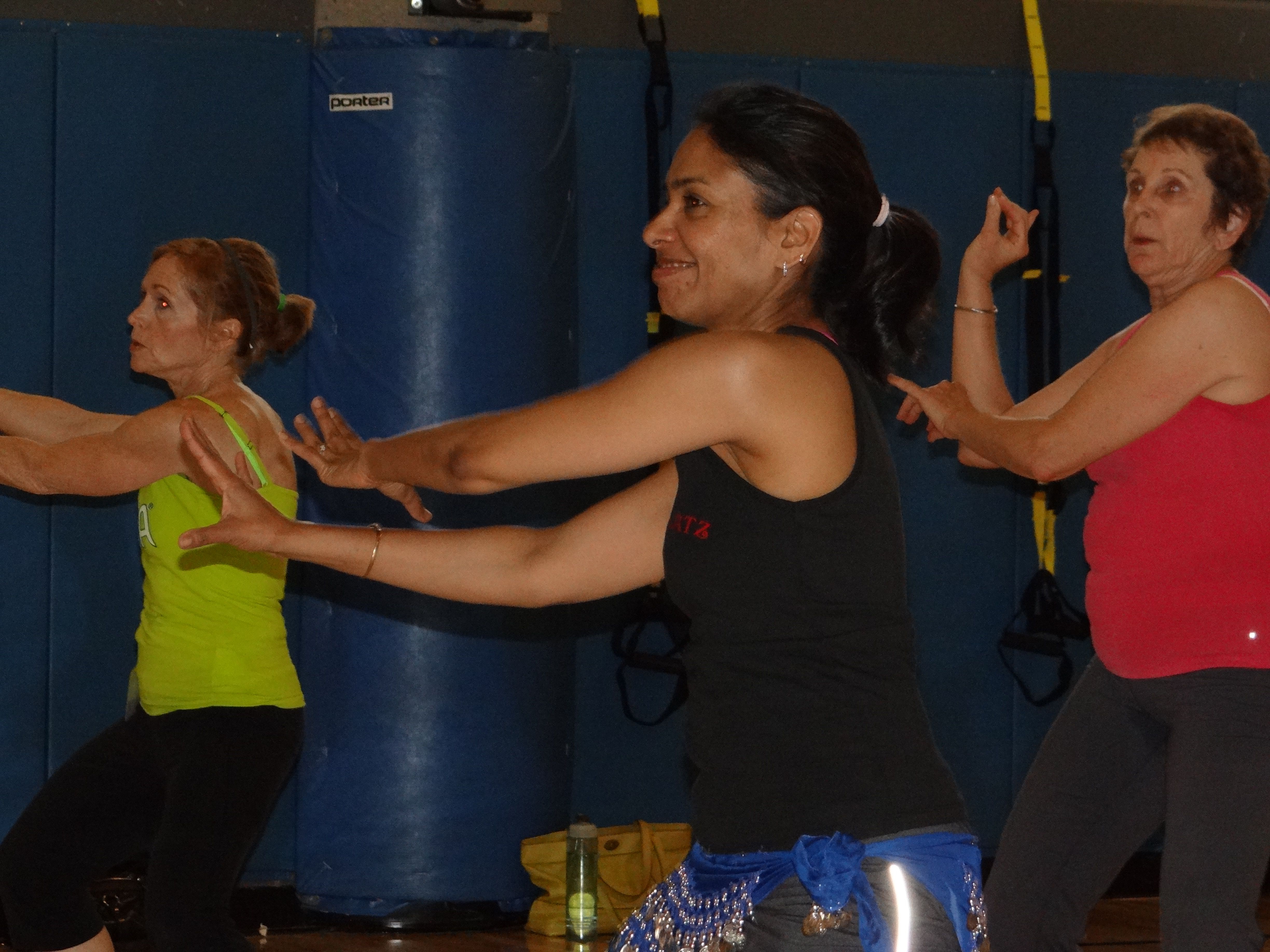 Xtrim Bollywood program inaction at Fitness Fest in Arizona